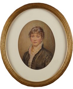 Autoportrait - Helen Allingham