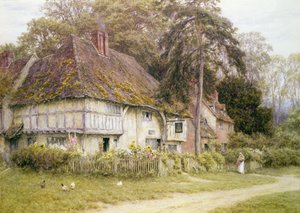 Six Bells, Hollingbourne, Kent - Helen Allingham