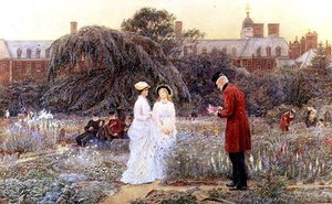 Le jardin des vieux hommes, hôpital de Chelsea