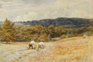 Les Moissonneurs - Helen Allingham