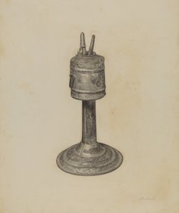 Lampe à camphène