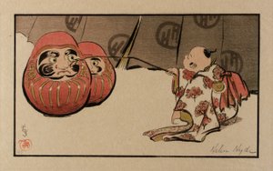 Taquiner le Daruma - Helen Hyde
