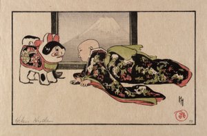 Le chat-chiot et le bébé - Helen Hyde