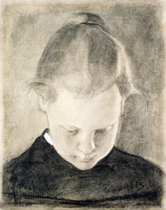 La Fille qui lit, c.1905 - Helene Schjerfbeck