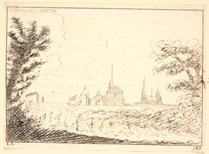 Vue de Notre-Dame-de-la-Miséricorde, Bordeaux - Hem
