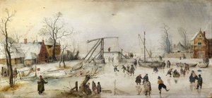 Scène sur la glace