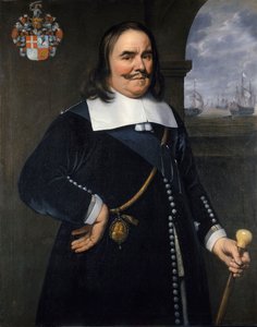 Michiel Adriaenszoon de Ruyter, lieutenant-amiral général des Provinces-Unies (1607-1676) - Hendrick Berckman