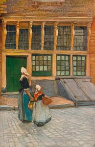 Retour du marché, vers 1902
