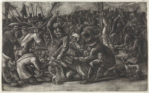 Mutilation des corps des frères De Witt, 1672 - Hendrick Danckerts