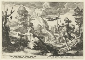 Apollon tue Coronis (série: Les Métamorphoses d