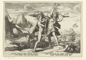 Daphné se transforme en laurier