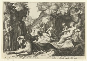 Diane découvre la grossesse de Callisto Ovidius