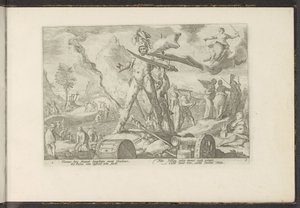 Âge de fer - Hendrick Goltzius (workshop of)