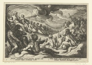 Jupiter convoque les dieux olympiens (Les Métamorphoses d