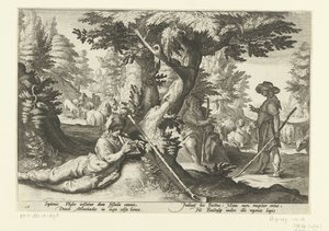 Mercure et Battus