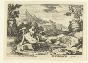 Salmacis et Hermaphroditus Ovidius