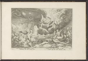 Chute de Phaéton - Hendrick Goltzius (workshop of)