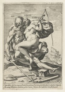 Travail et Diligence - Hendrick Goltzius
