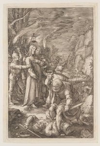 Le Christ capturé, extrait de La Passion - Hendrick Goltzius