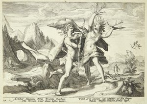 Daphné transformée en laurier