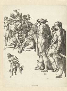 Le massacre des innocents à Bethléem - Hendrick Goltzius