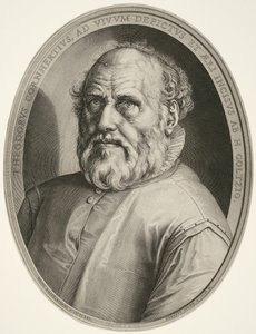 Dirck Volckertsz. Coornhert (sans cadre) - Hendrick Goltzius