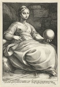 Érato - Hendrick Goltzius