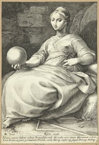 Érato - Hendrick Goltzius