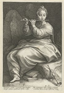 Euterpe - Hendrick Goltzius