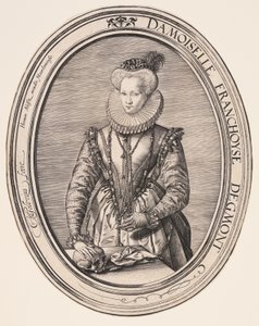 Françoise van Egmond - Hendrick Goltzius