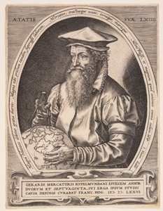 Gerardus Mercator - Hendrick Goltzius