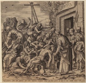 Saint Jérôme - Hendrick Goltzius