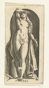 Espoir (De sept vertus) - Hendrick Goltzius