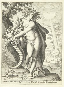 Terre (Terra) - Hendrick Goltzius