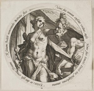 Judith avec la tête d