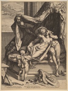 Mars et Vénus - Hendrick Goltzius
