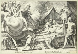 Mars et Vénus surpris - Hendrick Goltzius