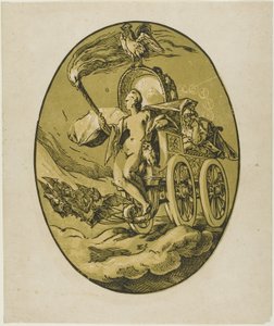 Nox, planche sept de Demogorgon et les Divinités - Hendrick Goltzius