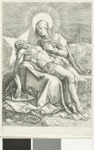 Pietà - Hendrick Goltzius