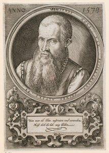 Portrait de Jan Goltz II [Jan Gols; Johan Gols] - Hendrick Goltzius