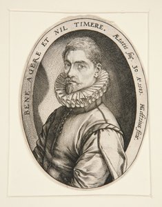 Portrait de Hieronymous Scholiers - Hendrick Goltzius