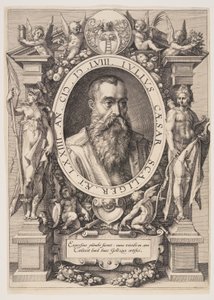 Portrait de Jules César Scaliger - Hendrick Goltzius