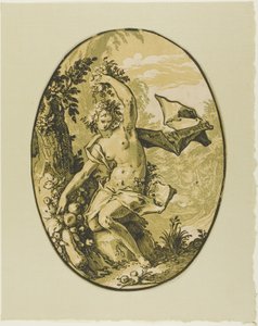Proserpine, planche cinq de Demogorgon et les divinités - Hendrick Goltzius
