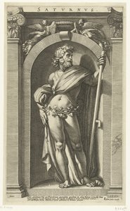 Saturne - Hendrick Goltzius