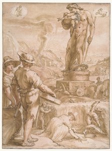 Saturne (Les sept planètes) - Hendrick Goltzius