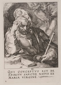 Saint Jacques le Majeur, du Christ, des Apôtres et de Saint Paul avec le Credo - Hendrick Goltzius