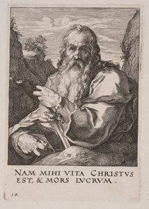St Paul, du Christ, des Apôtres et de St Paul avec le Credo - Hendrick Goltzius