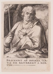 Saint Philippe, du Christ, des Apôtres et de Saint Paul avec le Credo - Hendrick Goltzius
