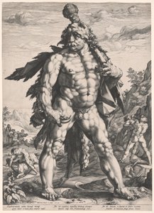 Le grand Hercule (Knollenman) - Hendrick Goltzius