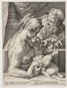 La Sainte Famille - Hendrick Goltzius